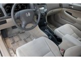 2006 Honda Accord Value Package Sedan Ivory Interior
