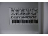 2006 Accord Color Code for Taffeta White - Color Code: NH578