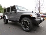 2014 Jeep Wrangler Unlimited Polar Edition 4x4 Front 3/4 View