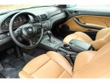 2005 BMW 3 Series 330i Convertible Natural Brown Interior