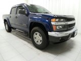 2004 Indigo Blue Metallic Chevrolet Colorado LS Crew Cab #88636876