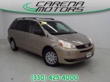 2004 Desert Sand Mica Toyota Sienna LE #88667210