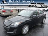 2012 Black Mica Mazda MAZDA3 i Grand Touring 4 Door #88666925