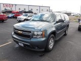 Blue Granite Metallic Chevrolet Suburban in 2008