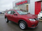 2014 Cayenne Red Nissan Rogue S AWD #88667093