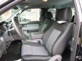 2014 Ford F150 STX SuperCab 4x4 Black Interior