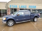 2014 Blue Jeans Ford F150 XLT SuperCrew 4x4 #88667130