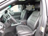 2014 Ford Explorer Limited 4WD Charcoal Black Interior
