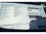 2014 Volkswagen Touareg TDI Lux 4Motion Window Sticker