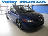 2008 Royal Blue Pearl Honda Civic Si Sedan #88724465