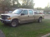 Harvest Gold Metallic Ford F250 Super Duty in 2000