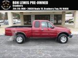 2000 Sunfire Red Pearl Toyota Tacoma PreRunner Extended Cab #88724637