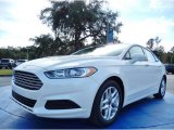 2014 White Platinum Ford Fusion SE #88724615