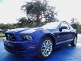 2014 Deep Impact Blue Ford Mustang V6 Premium Coupe #88724614