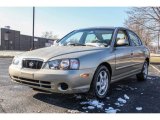 2002 Champagne Beige Hyundai Elantra GLS Sedan #88724901