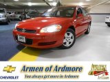 2009 Victory Red Chevrolet Impala LS #88724786