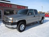 2003 Light Pewter Metallic Chevrolet Silverado 2500HD LS Extended Cab 4x4 #88725054