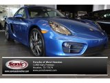 2014 Sapphire Blue Metallic Porsche Cayman  #88724868