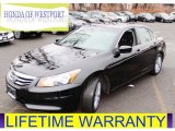 2011 Crystal Black Pearl Honda Accord EX Sedan #88724569