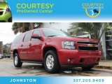 2013 Crystal Red Tintcoat Chevrolet Suburban LT #88724564