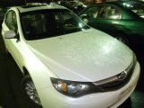 2010 Satin White Pearl Subaru Impreza 2.5i Premium Wagon #88725019