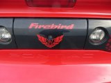 Pontiac Firebird 2002 Badges and Logos