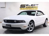 2010 Performance White Ford Mustang GT Premium Convertible #88769768