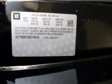 2014 Chevrolet Corvette Stingray Convertible Z51 Info Tag