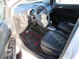 2013 Chevrolet Sonic RS Hatch RS Jet Black Leather/Microfiber Interior