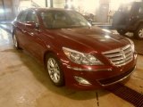 2013 Cabernet Red Pearl Hyundai Genesis 3.8 Sedan #88770289