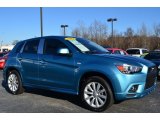 2011 Laguna Blue Metallic Mitsubishi Outlander Sport SE 4WD #88769815