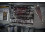 2014 GLK Color Code for Palladium Silver Metallic - Color Code: 792