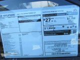 2014 Hyundai Veloster Turbo Window Sticker