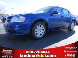 2014 Blue Streak Pearl Dodge Avenger SE #88818199