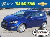 2014 Blue Topaz Metallic Chevrolet Sonic LT Hatchback #88818474