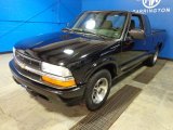2001 Onyx Black Chevrolet S10 LS Extended Cab #88818019