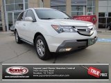 2009 Aspen White Pearl Acura MDX Technology #88818554