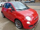 2012 Fiat 500 Sport Front 3/4 View