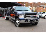 2005 True Blue Metallic Ford F350 Super Duty XLT Crew Cab 4x4 Dually #88817985