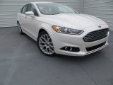 2014 White Platinum Ford Fusion Titanium #88818328