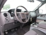 2014 Ford F150 STX SuperCrew Black Interior