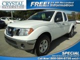2010 Avalanche White Nissan Frontier SE V6 King Cab #88866027