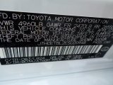 2014 GS Color Code for Ultra White - Color Code: 083