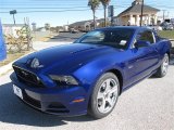2014 Deep Impact Blue Ford Mustang GT Premium Coupe #88884962