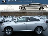 2014 Silver Lining Metallic Lexus RX 350 AWD #88891845