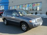 2006 Bluestone Metallic Toyota Highlander V6 4WD #88892020