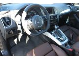 2014 Audi Q5 3.0 TDI quattro Chestnut Brown Interior