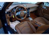 2010 Porsche 911 Targa 4S Natural Brown Interior
