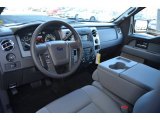 2014 Ford F150 XLT SuperCrew Steel Grey Interior