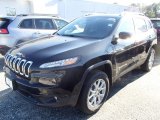 2014 Brilliant Black Crystal Pearl Jeep Cherokee Latitude 4x4 #88891676